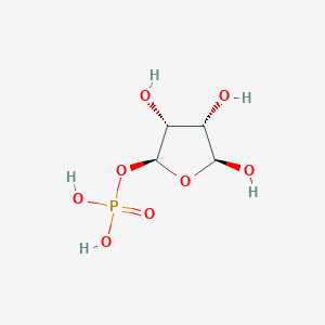 molecular formula C4H9O8P B12901679 (2S,3R,4S,5S)-3,4,5-Trihydroxytetrahydrofuran-2-yl dihydrogen phosphate 