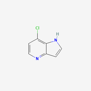 molecular formula C7H5ClN2 B1290169 7-Chloro-1H-pyrrolo[3,2-B]pyridine CAS No. 357263-48-0