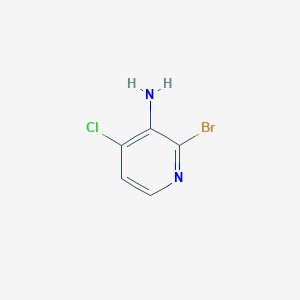 molecular formula C5H4BrClN2 B1290170 2-Bromo-4-chloropyridin-3-amine CAS No. 357263-45-7