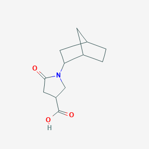 1-(Bicyclo[2.2.1]heptan-2-yl)-5-oxopyrrolidine-3-carboxylic acid