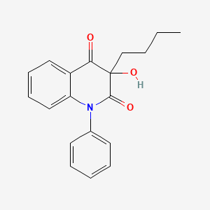 3-butyl-3-hydroxy-1-phenylquinoline-2,4(1H,3H)-dione