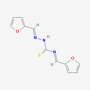 N,2-Bis(furan-2-ylmethylene)hydrazinecarbothioamide