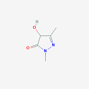 4-hydroxy-1,3-dimethyl-1H-pyrazol-5(4H)-one