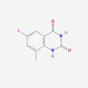 6-Iodo-8-methylquinazoline-2,4(1H,3H)-dione