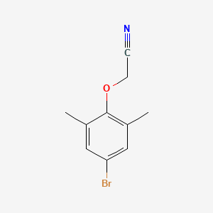 molecular formula C10H10BrNO B1290198 2-(4-Bromo-2,6-dimethylphenoxy)acetonitrile CAS No. 508189-19-3