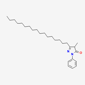 5-Heptadecyl-4-methyl-2-phenyl-2,4-dihydro-3H-pyrazol-3-one