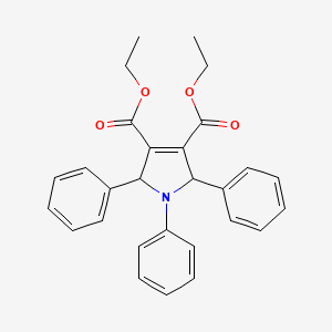 Diethyl 1,2,5-triphenyl-2,5-dihydropyrrole-3,4-dicarboxylate