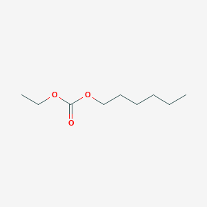 molecular formula C9H18O3 B12902004 Carbonic acid, ethyl hexyl ester CAS No. 87494-31-3