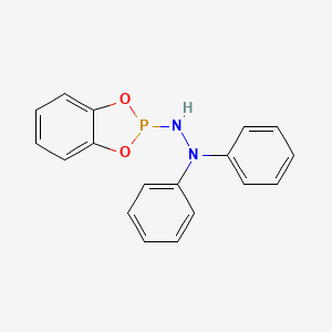 Hydrazine, 2-(1,3,2-benzodioxaphosphol-2-yl)-1,1-diphenyl-