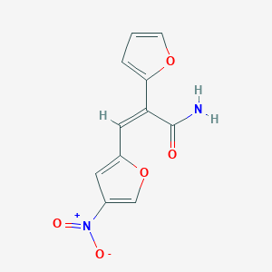 (Z)-2-(Furan-2-yl)-3-(4-nitrofuran-2-yl)acrylamide