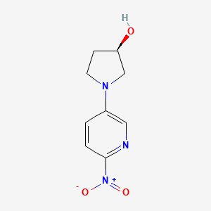 (3R)-1-(6-nitropyridin-3-yl)pyrrolidin-3-ol