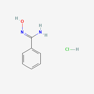 molecular formula C7H9ClN2O B1290218 N'-Hydroxybenzenecarboximidamide hydrochloride CAS No. 99277-23-3