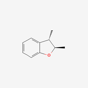 molecular formula C10H12O B12902264 Trans-2,3-dimethyl-2,3-dihydrobenzofuran 