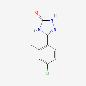 5-(4-Chloro-2-methylphenyl)-1,2-dihydro-3H-1,2,4-triazol-3-one