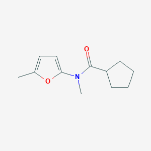 N-Methyl-N-(5-methylfuran-2-yl)cyclopentanecarboxamide