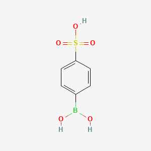 molecular formula C6H7BO5S B1290237 4-硼苯磺酸 CAS No. 913836-00-7