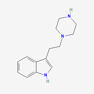 3-(2-(Piperazin-1-YL)ethyl)-1H-indole