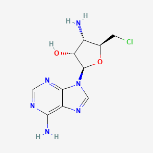 3'-Amino-5'-chloro-3',5'-dideoxyadenosine