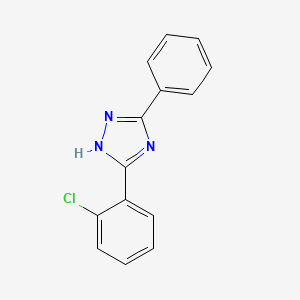 5-(2-chlorophenyl)-3-phenyl-1H-1,2,4-triazole