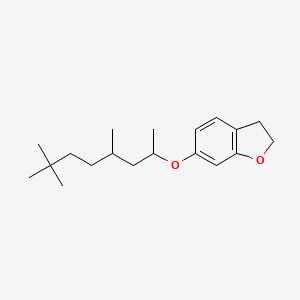 6-[(4,7,7-Trimethyloctan-2-YL)oxy]-2,3-dihydro-1-benzofuran