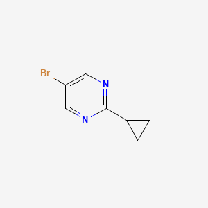 molecular formula C7H7BrN2 B1290251 5-Bromo-2-cyclopropylpyrimidine CAS No. 304902-96-3