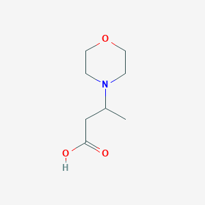 molecular formula C8H15NO3 B1290253 3-Morpholin-4-yl-butyric acid CAS No. 767240-85-7