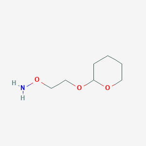 O-{2-[(Oxan-2-yl)oxy]ethyl}hydroxylamine