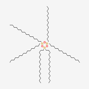 2,2,4,4,6,6-Hexahexadecyl-1,3,5,2,4,6-trioxatrisilinane