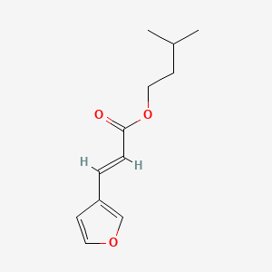 3-Methylbutyl 3-(3-furyl)acrylate