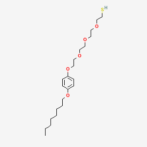 2-(2-(2-(2-(4-(Octyloxy)phenoxy)ethoxy)ethoxy)ethoxy)ethanethiol