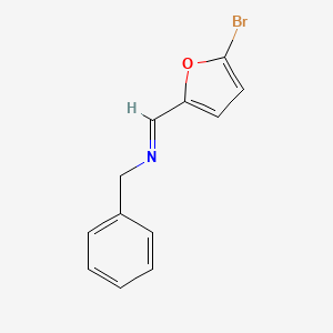 (E)-N-Benzyl-1-(5-bromofuran-2-yl)methanimine