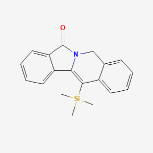 12-(Trimethylsilyl)isoindolo[2,1-b]isoquinolin-7(5H)-one