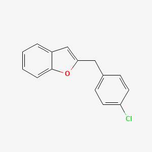 2-[(4-Chlorophenyl)methyl]-1-benzofuran