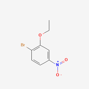 molecular formula C8H8BrNO3 B1290349 1-Bromo-2-éthoxy-4-nitrobenzène CAS No. 423165-33-7