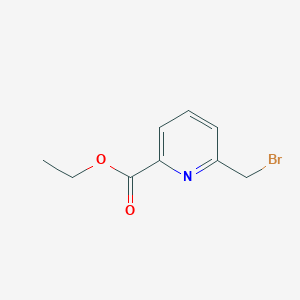 molecular formula C9H10BrNO2 B1290362 6-(溴甲基)吡啶甲酸乙酯 CAS No. 97278-44-9