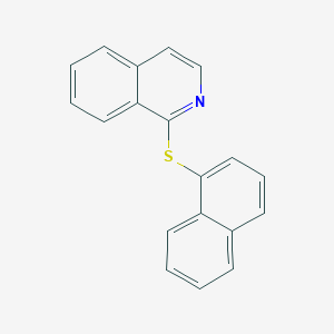 1-[(Naphthalen-1-yl)sulfanyl]isoquinoline