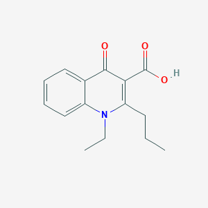 1-Ethyl-4-oxo-2-propyl-1,4-dihydroquinoline-3-carboxylic acid