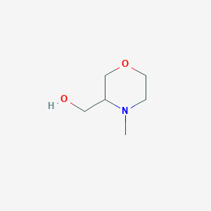 molecular formula C6H13NO2 B1290380 (4-Methylmorpholin-3-yl)methanol CAS No. 1159598-86-3