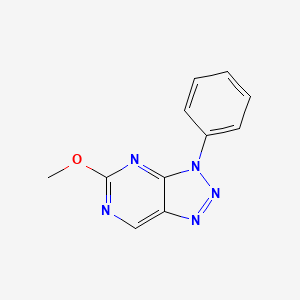 5-Methoxy-3-phenyl-3H-[1,2,3]triazolo[4,5-d]pyrimidine