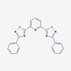 2,6-Bis(3-phenyl-1,2,4-oxadiazol-5-yl)pyridine