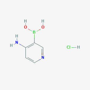 B1290413 (4-Aminopyridin-3-yl)boronic acid hydrochloride CAS No. 959904-53-1