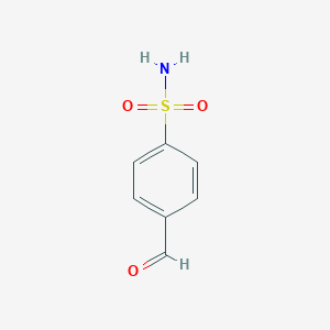 molecular formula C7H7NO3S B129042 4-Formylbenzenesulfonamide CAS No. 3240-35-5