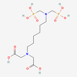 2,2'-((6-(Bis(phosphonomethyl)amino)hexyl)azanediyl)diacetic acid