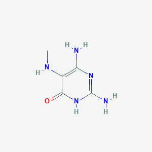 2,6-Diamino-5-(methylamino)pyrimidin-4(1H)-one