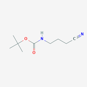 B1290425 tert-Butyl (3-cyanopropyl)carbamate CAS No. 91419-50-0