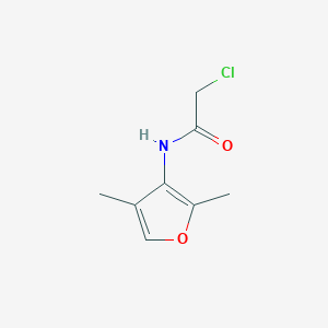 2-Chloro-N-(2,4-dimethylfuran-3-yl)acetamide