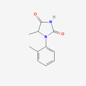 5-Methyl-1-(2-methylphenyl)imidazolidine-2,4-dione