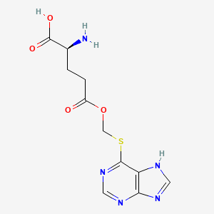 (S)-5-(((1H-Purin-6-yl)thio)methoxy)-2-amino-5-oxopentanoic acid