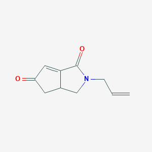 2-(Prop-2-en-1-yl)-2,3,3a,4-tetrahydrocyclopenta[c]pyrrole-1,5-dione