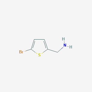 B1290436 (5-Bromothiophen-2-yl)methanamine CAS No. 612499-04-4